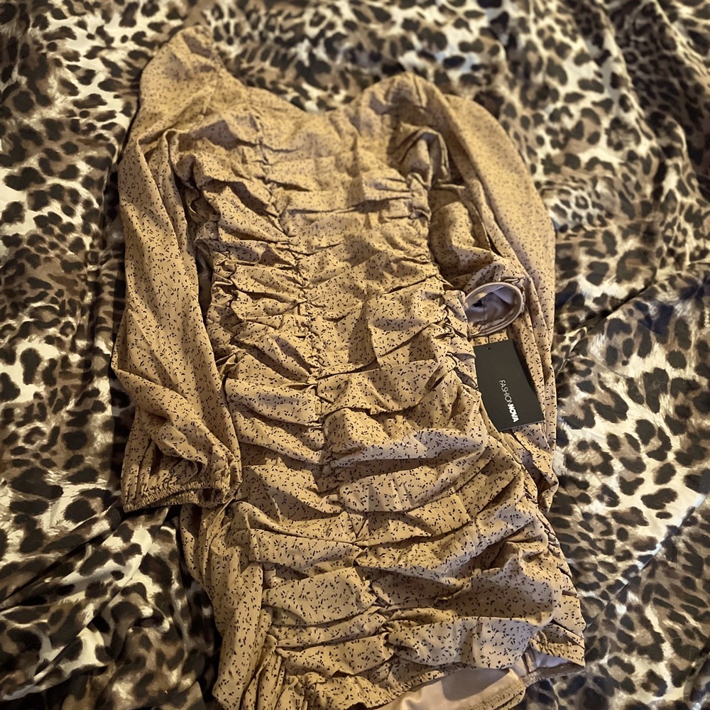 Sexy Party Cheetah Dress